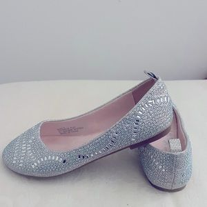 Olive & Edie Shimmer Ballet Flat Size 2